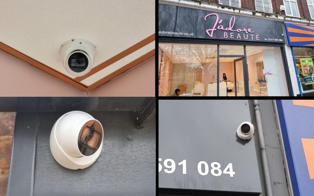 CCTV installation in J’adore Beaute